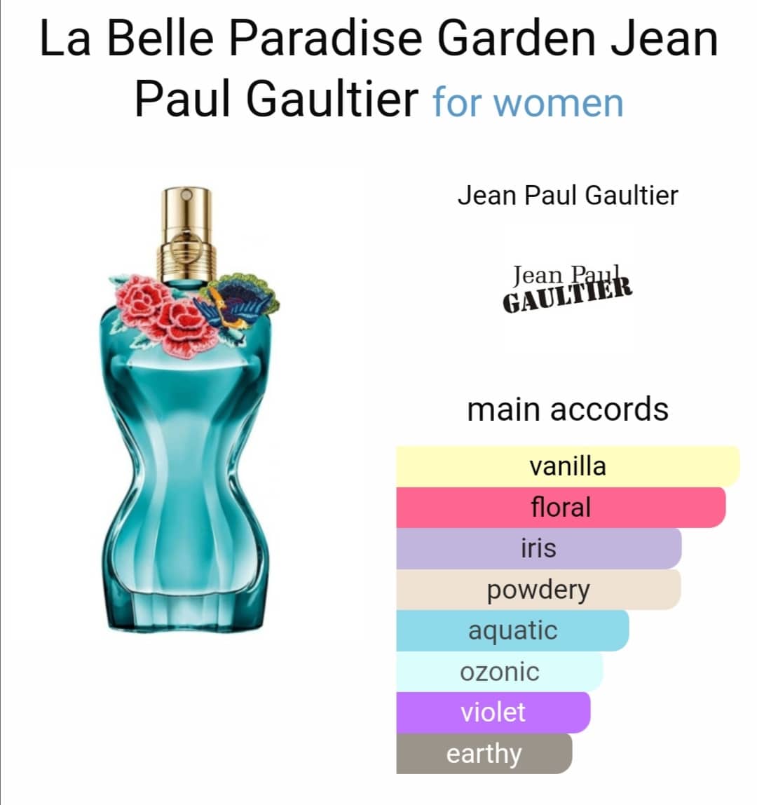 jean paul gaultier la belle paradise garden