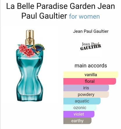 jean paul gaultier la belle paradise garden